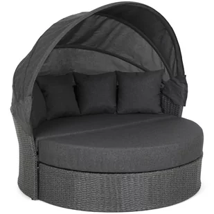 Sofa ogrodowa z baldachimem Sydney Grey / Grey Melange - Sofy ogrodowe - miniaturka - grafika 2