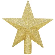 Bombki - Czubek na choinkę 15 cm szpic, gwiazda złota - miniaturka - grafika 1