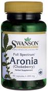 Suplementy naturalne - Swanson - Aronia (Chokeberry), 400mg, 60 kapsułek - miniaturka - grafika 1