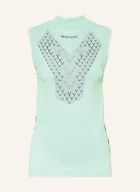 Koszulki i topy damskie - X-Bionic Top Do Biegania Twyce® Run blau - miniaturka - grafika 1