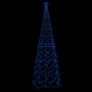 Lumarko Choinka stożkowa, 1400 niebieskich diod LED, 160x500 cm - Oświetlenie świąteczne - miniaturka - grafika 4