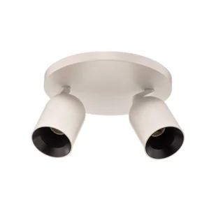 Reflektor Arcchio Brinja, okrągły, biały, 2-punktowy, aluminium, GU10 - Lampy sufitowe - miniaturka - grafika 2