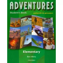 Gammidge Mick, Wetz Ben Adventures Elementary SB OXFORD - Podręczniki dla gimnazjum - miniaturka - grafika 1