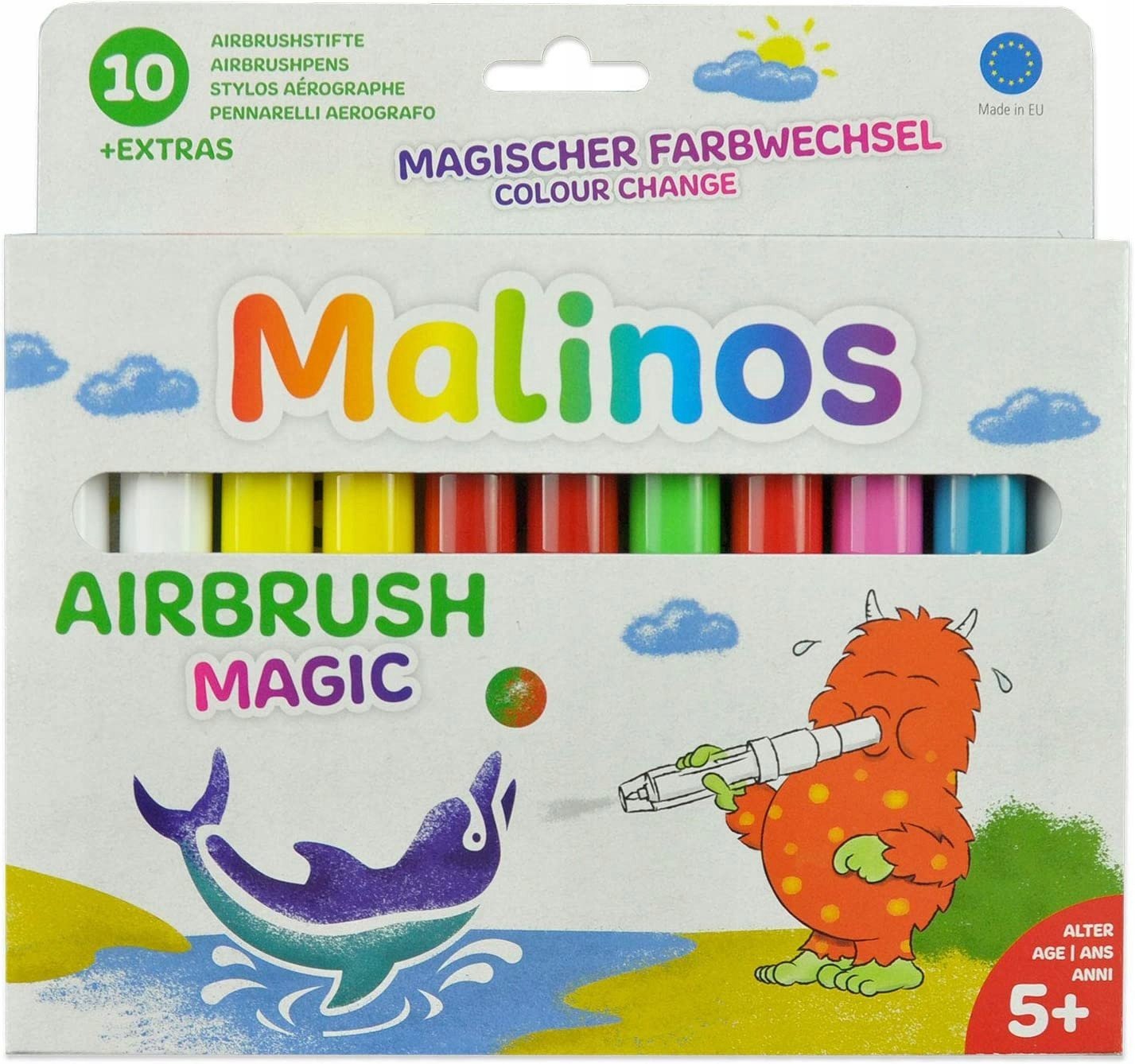 Amewi Airbrush Magic 10er inkl. 4 Schablonen