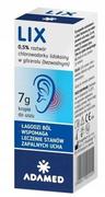 Wzrok i słuch - ADAMED Lix 0,5% krople do uszu 7 g | DARMOWA DOSTAWA OD 199 PLN! - miniaturka - grafika 1