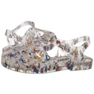 Sandały damskie - Sandały Possession Print+Mic 33443/54095 Clear/Multicolor (ML363-b) Melissa - miniaturka - grafika 1