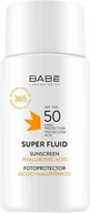 Balsamy i kremy do opalania - Filtr przeciwsłoneczny super fluid Babe Laboratorios SPF 50 do każdego rodzaju skóry 50 ml (8437014389449) - miniaturka - grafika 1