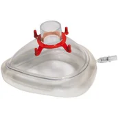 Meble i wyposażenie gabinetów medycznych - Maska anestetyczna rozmiar 5 Maska anestetyczna winylowa z mankietem - miniaturka - grafika 1