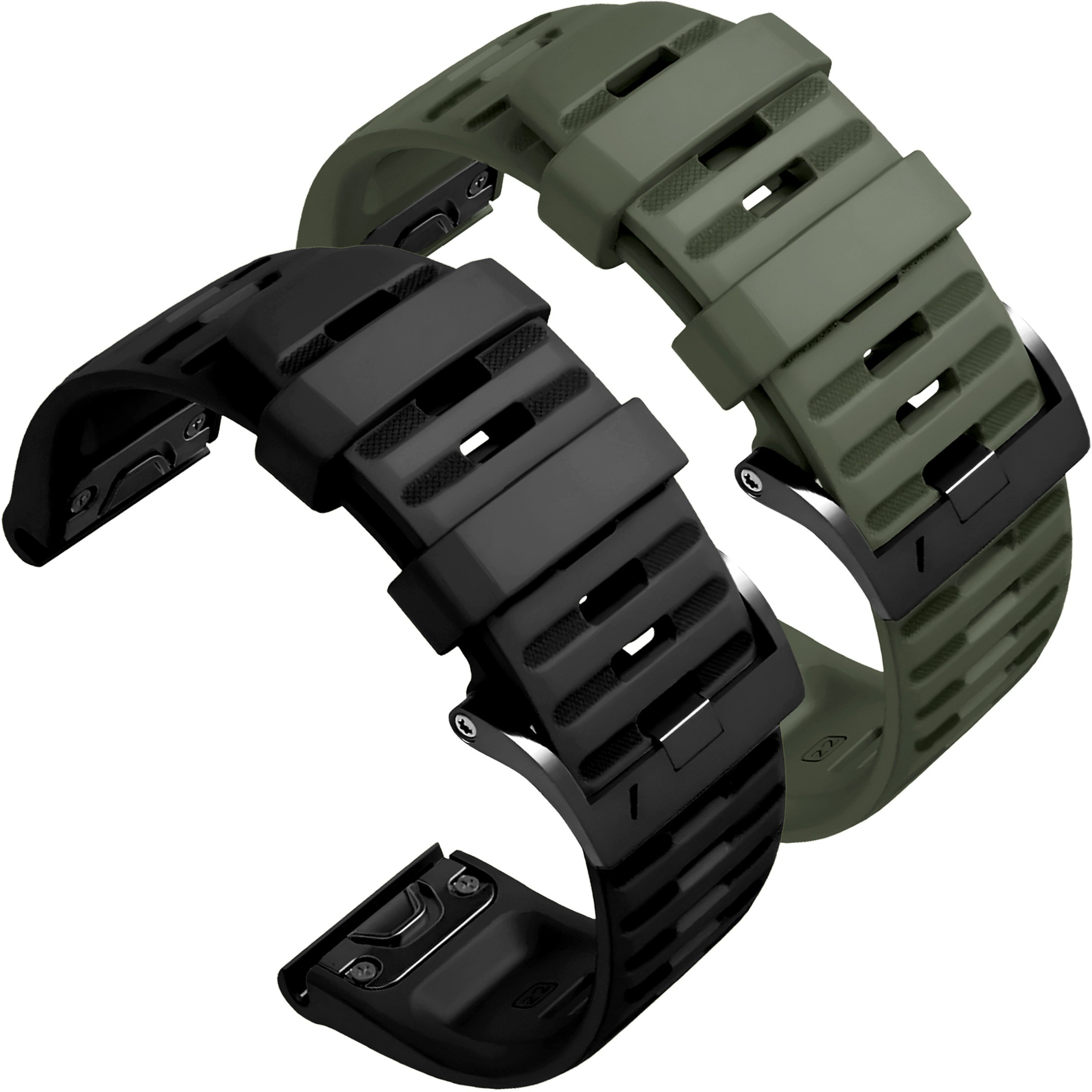 ChronSmarta Zestaw: 2x pasek ChronSmarta do Garmin Fenix 5X 6X 7X Pro Solar Epix Pro 51mm QuickFit