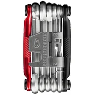 Pozostały sprzęt i akcesoria do ćwiczeń - Crank Brothers Multi-17 narzędzia Multi Tool Black/Red 2018 115348 - miniaturka - grafika 1