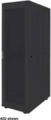 Szafy rack - INTELLINET 48,3 cm 19 Zoll Serverschrank Basic Line 36 HE 1766x600x1000mm HxBxT Flatpack Traglast 600kg schwarz 715447 - miniaturka - grafika 1