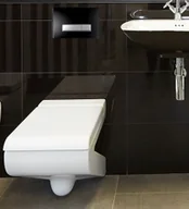 Przyciski spłukujące - Jomo Ambiente Przycisk WC szkło czarny 167-33009005-00 - miniaturka - grafika 1
