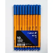 Artykuły biurowe - Rystor CIENKOPIS RC-04 NIEBIESKI RC-04 CX10 - miniaturka - grafika 1