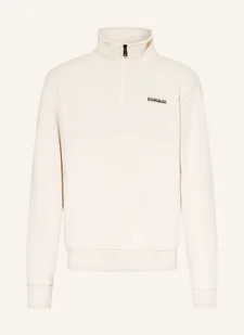 Napapijri Sweter Typu Troyer B-Small Box Hz beige - NAPAPIJRI - Swetry męskie - miniaturka - grafika 1