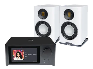 NAD C 700 V2 (czarny) + Carina BS243.4 (biały) - Zestawy stereo - miniaturka - grafika 1