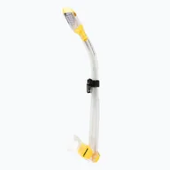 Sprzęt do nurkowania - Fajka do nurkowania Cressi Dry clear/yellow - miniaturka - grafika 1