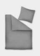 Pościel - DecoKing DecoKing  Pościel Mikrofibra - Prestige - Grafitowa 230x220 + 50x75*2 cm - miniaturka - grafika 1