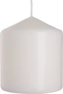 Świece - Świeczka dekoracyjna Classic Maxi biały, 9 cm - miniaturka - grafika 1