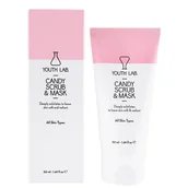Peelingi i scruby do twarzy - YOUTH LAB. YOUTH LAB YOUTH LAB Twarz Candy Scrub & Mask All Skin Types 50 ml - miniaturka - grafika 1