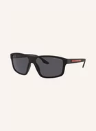 Okulary przeciwsłoneczne - Prada Okulary Przeciwsłoneczne Ps 02xs schwarz - miniaturka - grafika 1