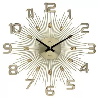 Zegary - JVD Zegar ścienny HT108.2 z kryształkami średnica 49 cm uniwersalny 10540-uniw - miniaturka - grafika 1