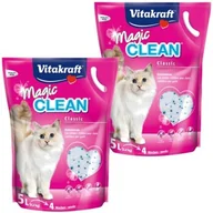 Żwirek dla kotów - Vitakraft Żwirek dla kotów Magic Clean 2x5 l - miniaturka - grafika 1