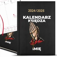 Notesy i bloczki - KALENDARZ NAUCZYCIELSKI 2024/2025 Prezent dla KSIĘDZA Katechety IMIĘ Wzory - miniaturka - grafika 1
