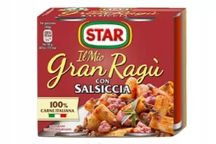 Star Gran Ragu sos z kiełbasą do spaghetti 2szt - Pasztet i przetwory mięsne - miniaturka - grafika 1