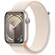 Smartwatch - Apple Watch 9 GPS 45mm Aluminium opaska sportowa Beżowy - miniaturka - grafika 1