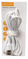 Kable USB - HYKKER Kabel USB-A IPHONE 1,5 m BIAŁY - miniaturka - grafika 1