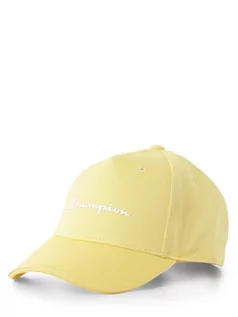 Czapki męskie - Champion - Męska czapka z daszkiem, żółty - grafika 1