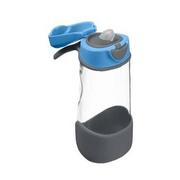 Bidony dla dzieci - B.box Sportowa Butelka Tritanowa 450 Ml, Blue Slate - miniaturka - grafika 1