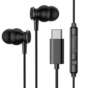 Joyroom JR-EC04 USB-C czarne - Słuchawki - miniaturka - grafika 1