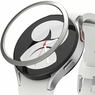 Ringke Nakładka Ringke Bezel Styling Galaxy Watch 4 44mm stal nierdzewna srebrny GW4-44-04 RGK1489SSLV - Akcesoria do smartwatchy - miniaturka - grafika 1