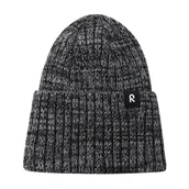 Czapki dla dzieci - Dziecięca czapka z merino Reima Villaisa black - 52/54 cm - miniaturka - grafika 1