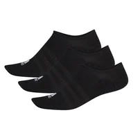 Skarpetki męskie - Skarpety stopki ADIDAS LIGHT NOSH 3PP DZ9416 – Czarny - miniaturka - grafika 1