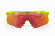 Okulary sportowe - ALBA OPTICS Okulary rowerowe DELTA LMN VZUM ML Lava - miniaturka - grafika 1