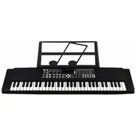 Instrumenty klawiszowe - Keyboard MUSICMATE MM-02 Czarny - miniaturka - grafika 1