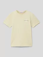 Koszulki dla chłopców - T-shirt z nadrukiem z logo model ‘CHEST MONOGRAM’ - miniaturka - grafika 1
