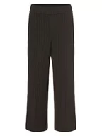Spodnie damskie - Opus - Spodnie damskie  Misha herringbone, brązowy|czarny - miniaturka - grafika 1