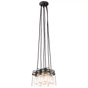 Elstead Lighting 6-punktowa lampa wisząca Brinley - Lampy sufitowe - miniaturka - grafika 1