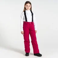 Spodnie narciarskie - Dare 2b - Dziecięce Spodnie Narciarskie Ocieplane z Szelkami Motive Różowy, Rozmiar: 3-4yrs - miniaturka - grafika 1