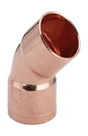 Łączniki, trójniki, kształtki - Kolano 45° 2-kielichowe 22 mm VIEGA - miniaturka - grafika 1