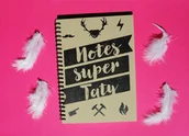 Notesy i bloczki - Notes super Taty, notatnik na Dzień Ojca, notes, Sowia Aleja - miniaturka - grafika 1