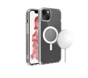 Etui i futerały do telefonów - Vivanco Mag Steady Cover do iPhone 14 Plus (przezroczysty) - miniaturka - grafika 1
