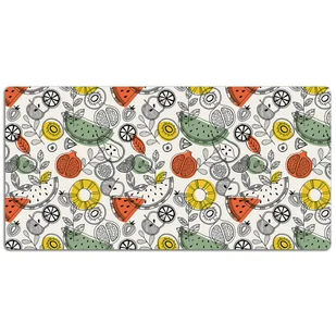 Podkładka na biurko Rysowane owoce 120x60 cm - Podkładki na biurko Podkładka na biurko Rysowane owoce 120x60 cm - Podkładki na biurko - miniaturka - grafika 1