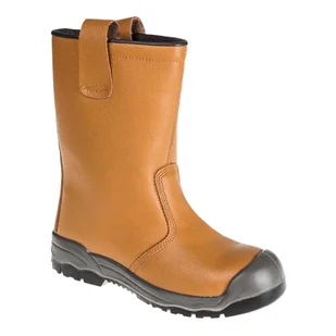 PORTWEST FW13 BUT WYSOKI STEELITE RIGGER S1P CI (Z NADLANYM NOSKIEM); BRĄZ OPALONY - Obuwie robocze - miniaturka - grafika 1