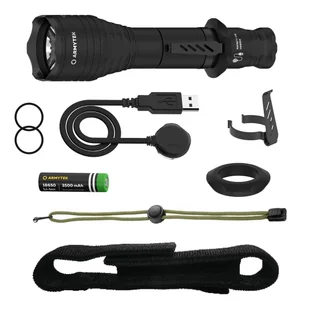 Latarka Taktyczna Armytek Predator Pro Magnet USB White 1500 lumenów - Latarki - miniaturka - grafika 1