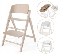 Krzesełka do karmienia - Cybex Click & Fold 4-in-1 krzesełko do karmienia / All Natural - miniaturka - grafika 1