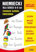 E-booki - języki obce - Niemiecki dla dzieci 6-8 lat. Pierwsze słówka. Ćwiczenia. Essen, wilde tiere, spielzeuge, schulsachen, mein gesicht - miniaturka - grafika 1